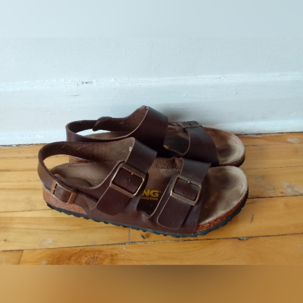 Sandal Viking Brun Leather
